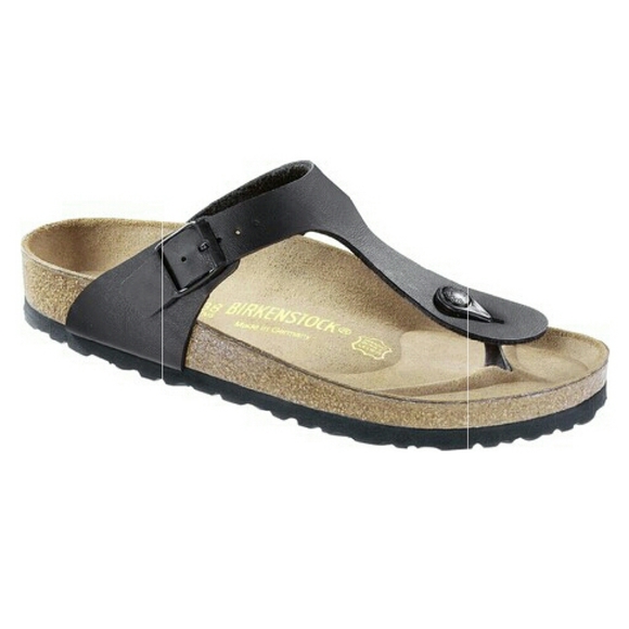Birkenstock Shoes - Birkenstock Women's Black Gizeh Sandals; Size 39